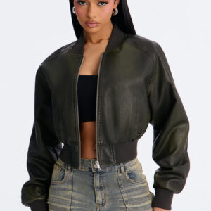 Elara Cropped Bomber